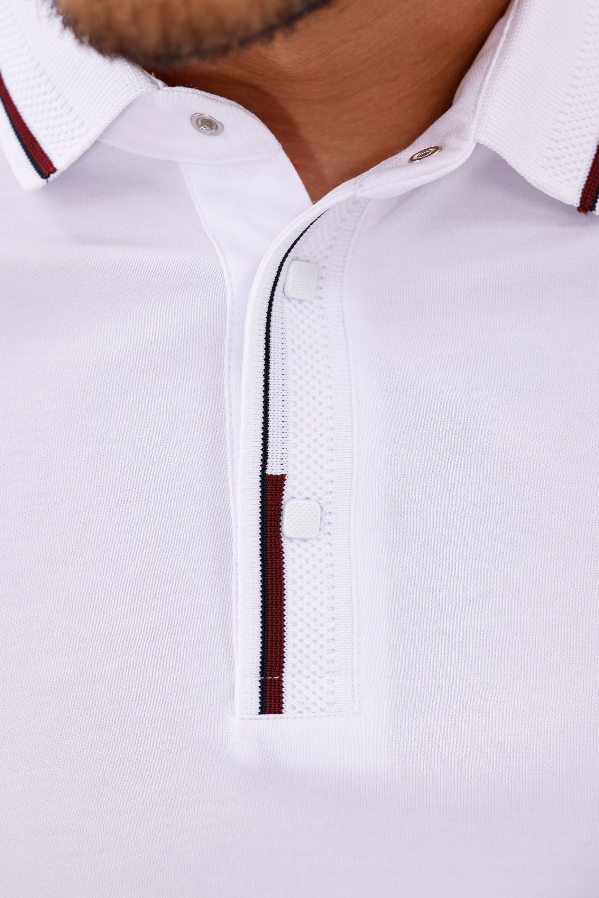 Triko Pat Çıtçıtlı Polo Yaka