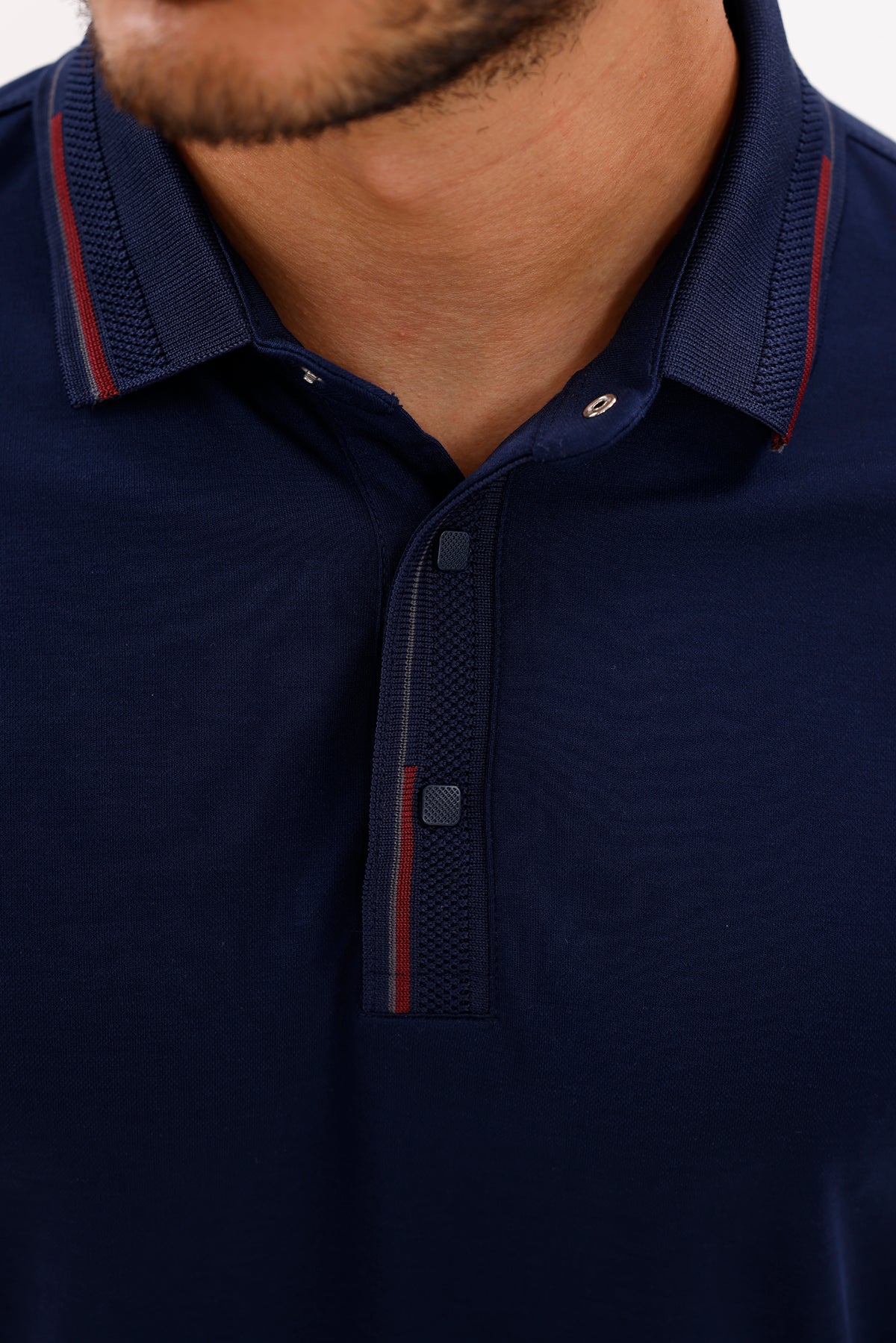 Triko Pat Çıtçıtlı Polo Yaka