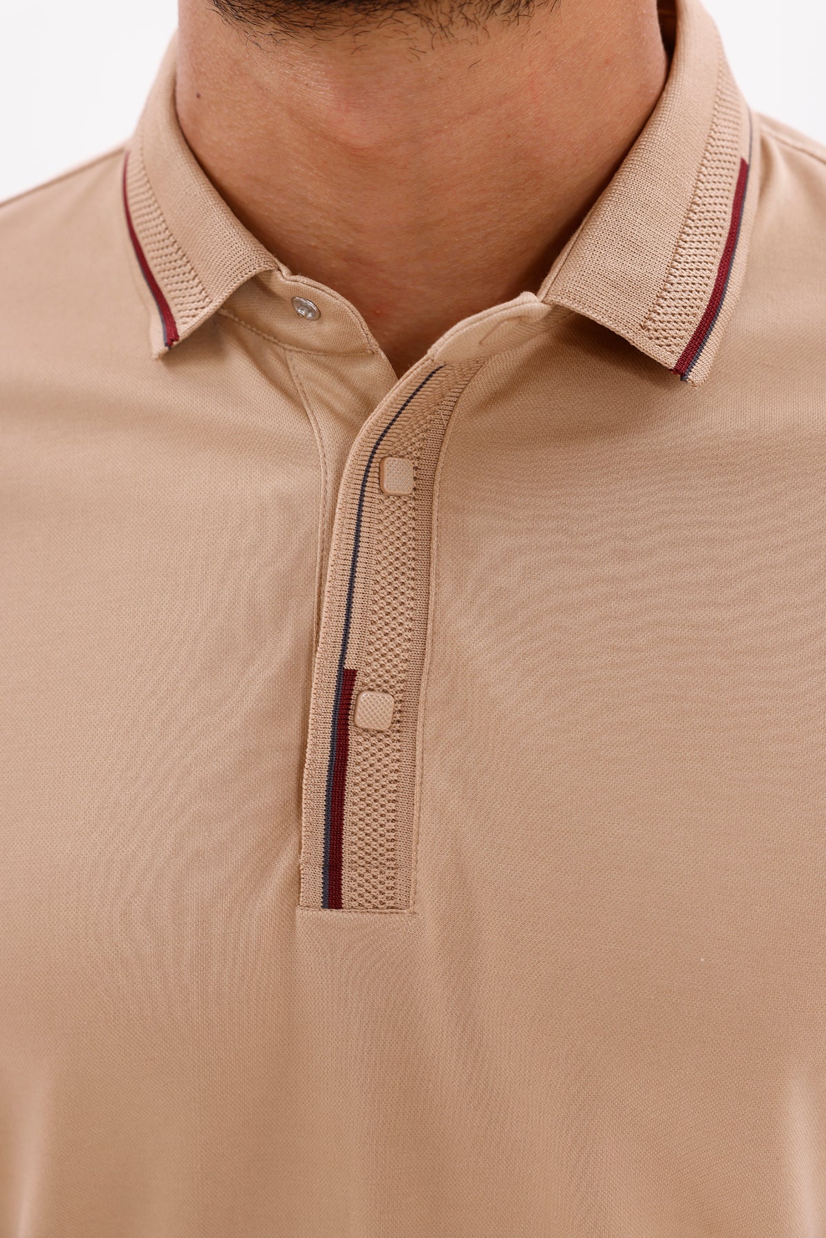 Triko Pat Çıtçıtlı Polo Yaka